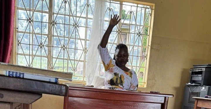 Kibaale’s Deputy Officer in Charge, pictured in the March 29 report.