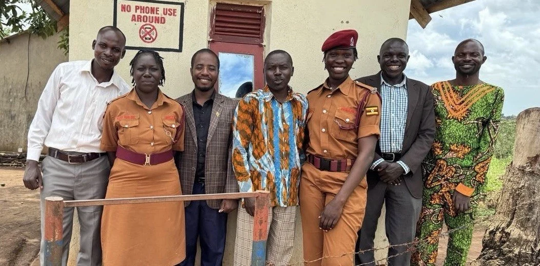 The PSM team with Kagadi prison staff, April 25, 2026.