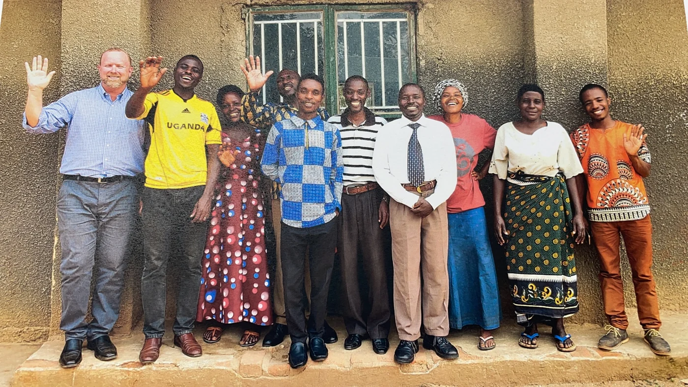 Eric with the early PSM committee, around 2020.